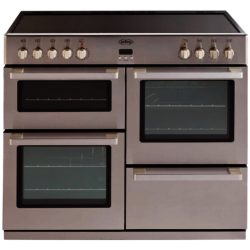 Belling DB4100E 100cm Professional Electric Range Cooker in Stainless Steel